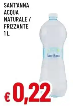Famila Sant'anna acqua naturale / frizzante offerta