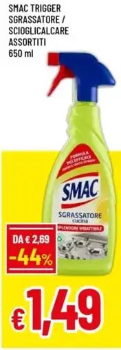 Famila Smac trigger sgrassatore/ scioglicalcare offerta
