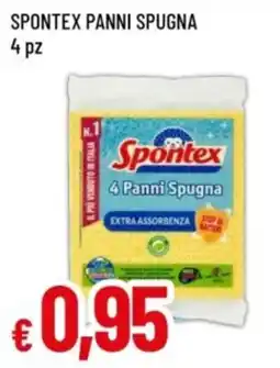 Famila Spontex panni spugna offerta