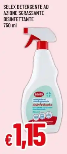 Famila Selex detergente ad azione sgrassante disinfettante offerta
