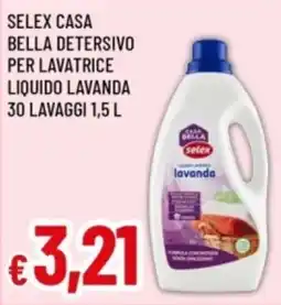 Famila Selex casa bella detersivo per lavatrice liquido lavanda offerta