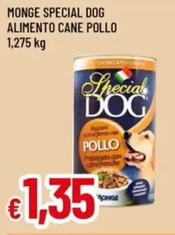 Famila Monge special dog alimento cane pollo offerta
