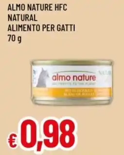 Famila Almo nature hfc natural alimento per gatti offerta