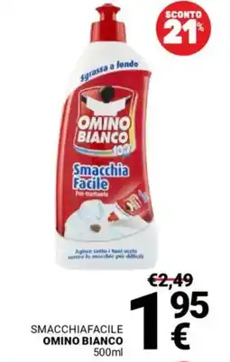 Supermercati Gulliver Smacchiafacile OMINO BIANCO offerta