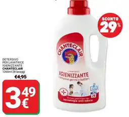 Supermercati Gulliver Detersivo per lavatrice igienizzante CHANTECLAIR offerta