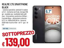 Famila REALME C75 SMARTPHONE BLACK offerta