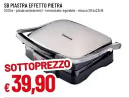 Famila Sb piastra effetto pietra offerta