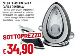 Famila Zelda ferro caldaia a carica continua offerta