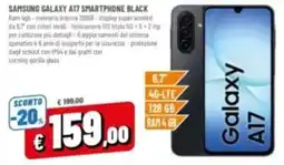 Famila SAMSUNG GALAXY A17 SMARTPHONE BLACK offerta