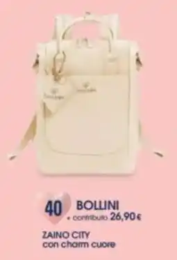 Famila Zaino city con charm cuore offerta