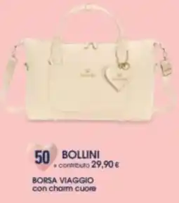 Famila Borsa viaggio con charm cuore offerta