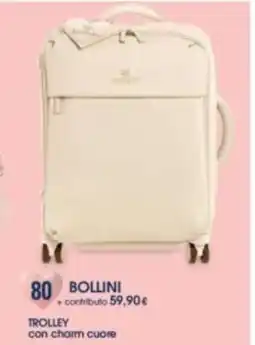 Famila Trolley con charm cuore offerta