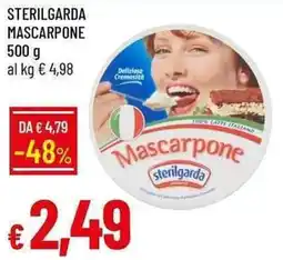 Galassia Sterilgarda mascarpone offerta