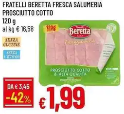 Galassia Fratelli beretta fresca salumeria prosciutto cotto offerta
