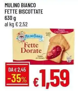 Galassia Mulino bianco fette biscottate offerta