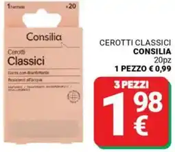 Supermercati Gulliver Cerotti classici CONSILIA offerta