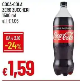 Galassia Coca-cola zero zuccheri offerta