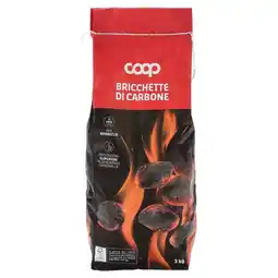 Ipercoop BRICCHETTE DI CARBONE FSC COOP offerta