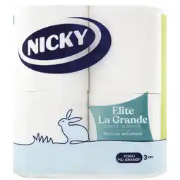 Ipercoop CARTA IGIENICA NICKY offerta