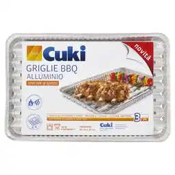 Ipercoop VASCHETTA IN ALLUMINIO PER GRIGLIE BBQ CUKI offerta