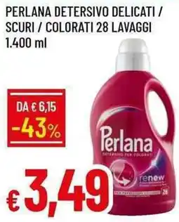 Galassia Perlana detersivo delicati / scuri/colorati offerta
