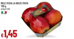 Galassia Mele tessa la dolce tosta offerta