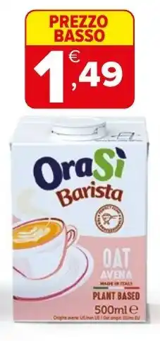 Iperal Orasi barista offerta