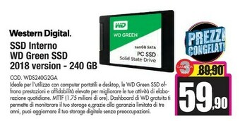 Wellcome Hard disk ssd offerta