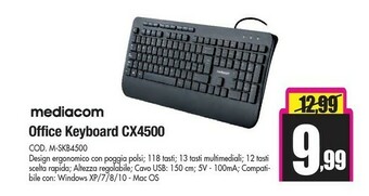 Wellcome Tastiera offerta