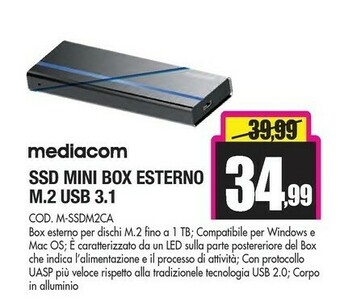 Wellcome Hard disk offerta