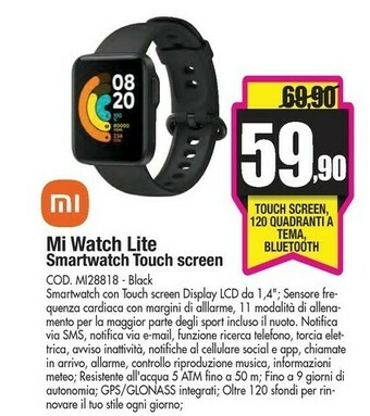 Wellcome Smartwatch offerta