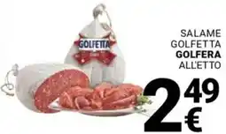Supermercati Gulliver Salame golfetta GOLFERA offerta