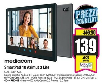 Wellcome Tablet offerta