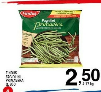 Sigma Fagiolini primavera offerta