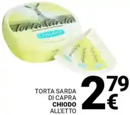 Supermercati Gulliver Torta sarda di capra CHIODO offerta