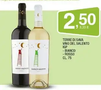 Sigma Terre di vino del salento offerta