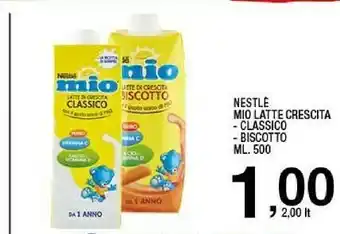 Sigma Nestke latte crescita offerta