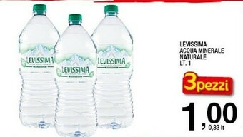 Sigma Acqua minerale naturale offerta