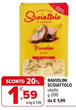 Iperal Raviolini scoiattolo offerta
