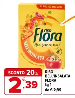 Iperal Riso bell'insalata flora offerta
