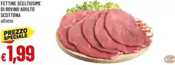 Galassia Fettine sceltissime di bovino adulto scottona offerta