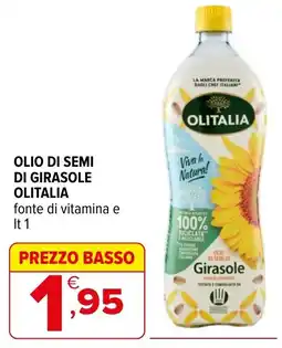 Iperal Olio di semi di girasole olitalia offerta