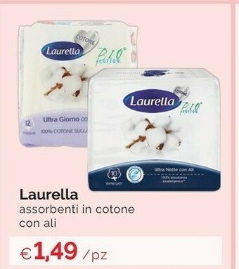 Prodet Laurella assorbenti in cotone offerta