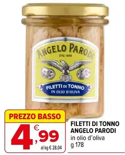 Iperal Filetti di tonno angelo parodi offerta