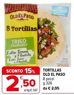 Iperal Tortillas old el paso offerta