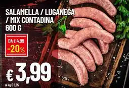 Galassia Salamella/luganega / mix contadina offerta
