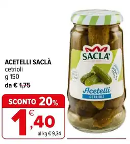 Iperal Acetelli saclà offerta