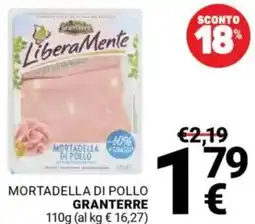Supermercati Gulliver Mortadella di pollo GRANTERRE offerta