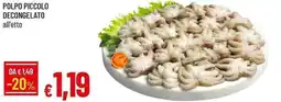 Galassia Polpo piccolo decongelato offerta