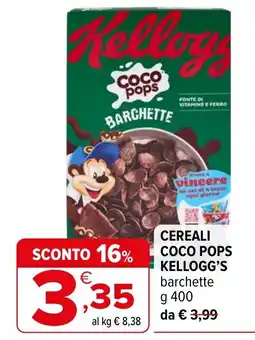 Iperal Cereali coco pops kellogg's offerta